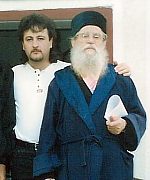 cu arhimandritul Mina Dobzeu,  botezatorul lui Nicolae Steinhardt